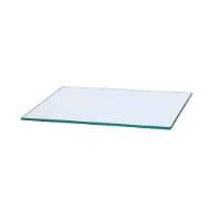 Picture of ODEON BENCH/SIDE TABLE GLASS TOP, CLEAR