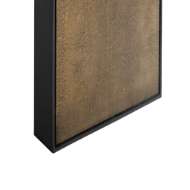 Picture of ODEON LARGE BENCH/COFFEE TABLE, ANTIQUE BRASS AND DARK BRONZE