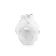 Picture of BRACQUE LARGE VASE, COOL WHITE