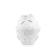 Picture of BRACQUE LARGE VASE, COOL WHITE