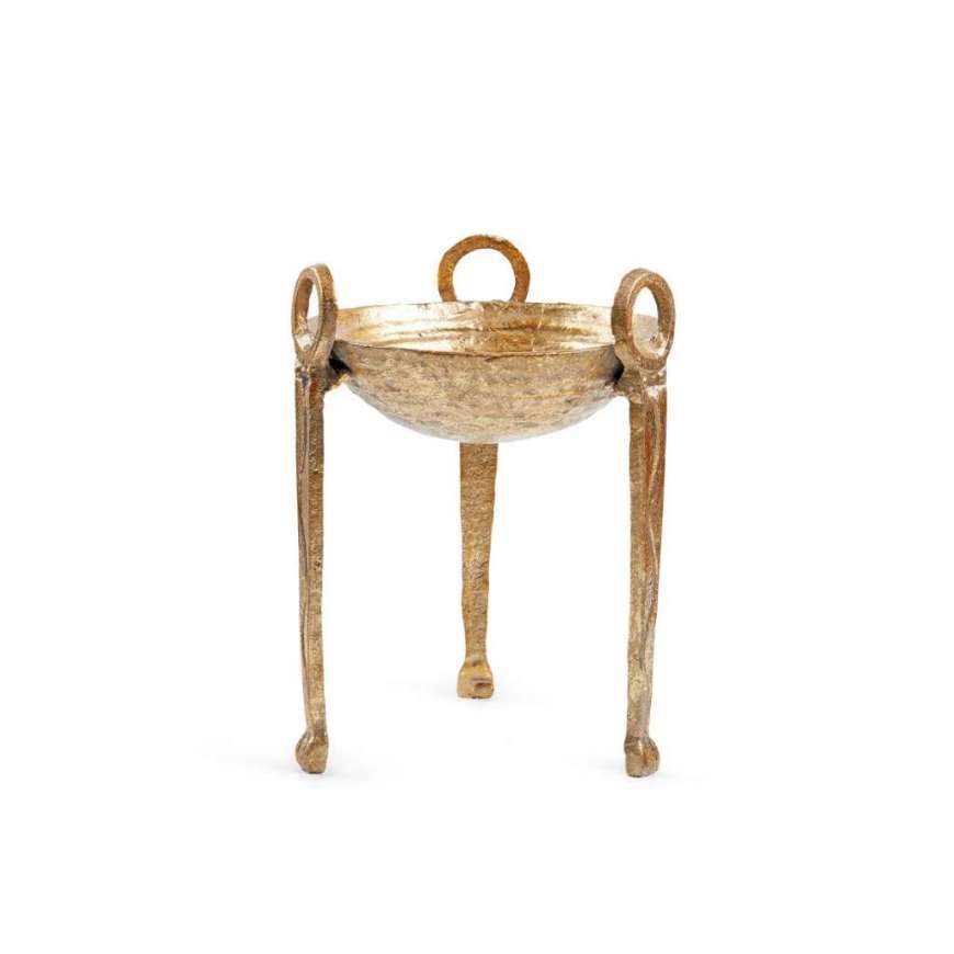 Picture of NESTOR TRIPOD, GOLD LEAF