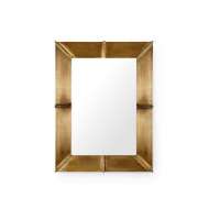 Picture of BREA MIRROR, ANTIQUE BRASS