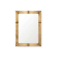 Picture of BREA LARGE MIRROR, ANTIQUE BRASS