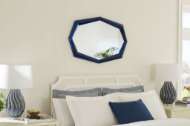 Picture of AVERY MIRROR, SAPPHIRE BLUE