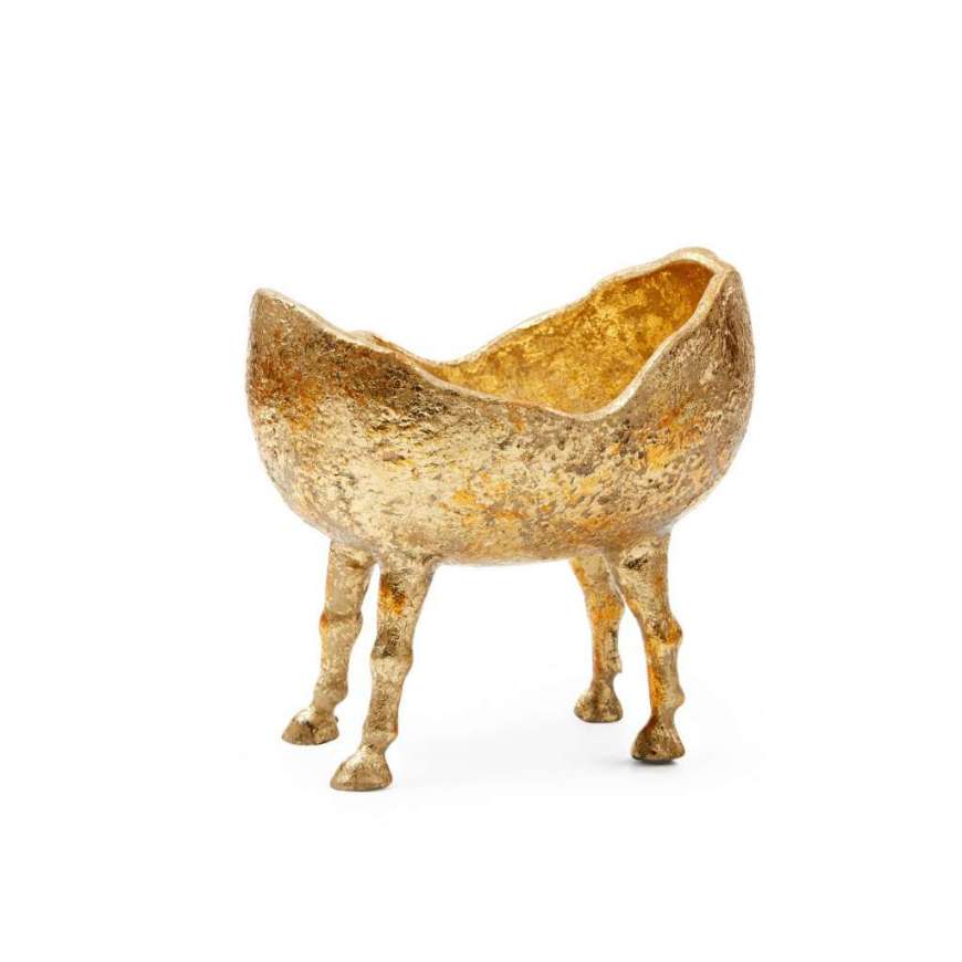 Picture of BELMONT BOWL, GOLD LEAF