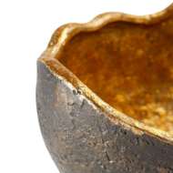 Picture of BELMONT BOWL, BRONZE AND GOLD LEAF