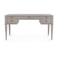 Picture of MORRIS DESK, TAUPE GRAY AND SATIN BRONZE