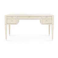 Picture of MORRIS DESK, BLANCHED OAK AND NICKEL