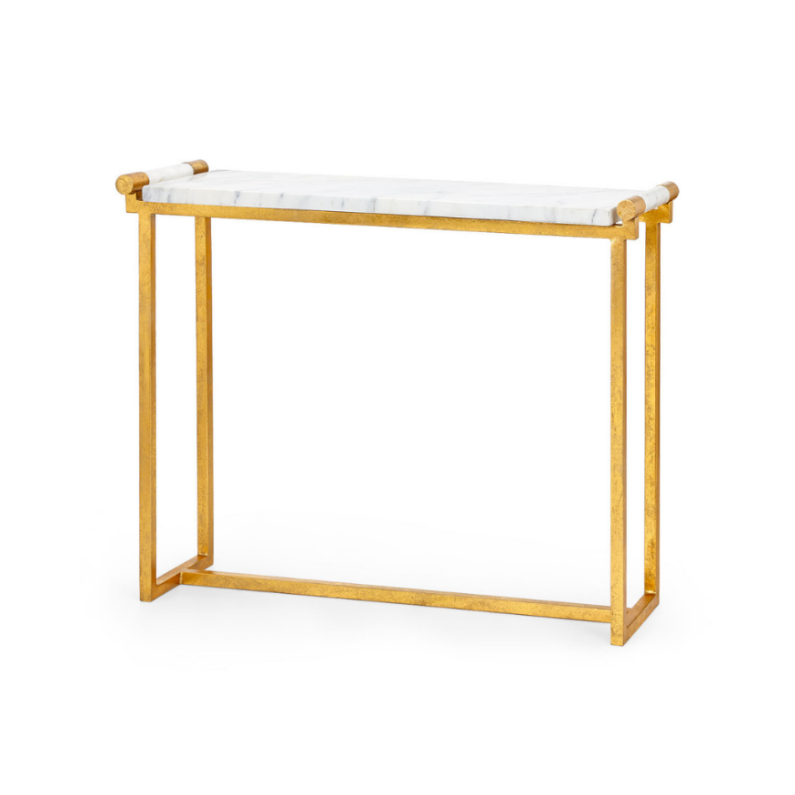 Picture of DIANA CONSOLE TABLE, GOLD LEAF