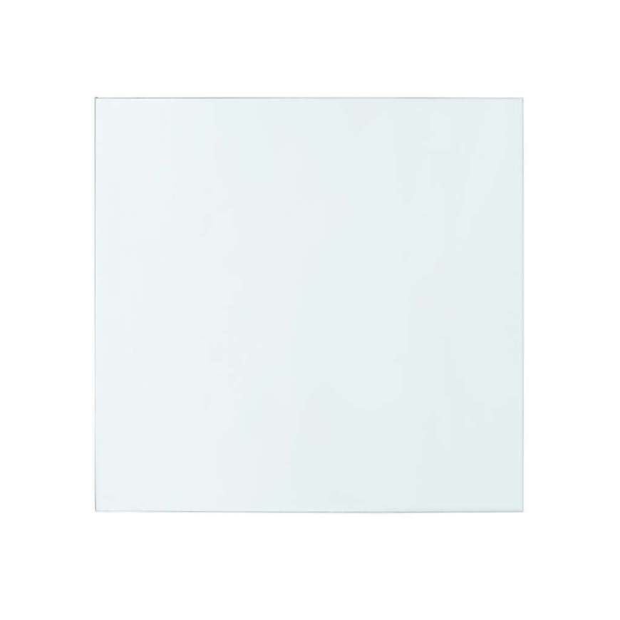 Picture of CARMEN 2-DRAWER SIDE TABLE GLASS TOP, CLEAR