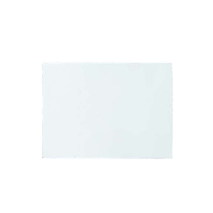 Picture of BARRETT 3-DRAWER SIDE TABLE GLASS TOP, CLEAR