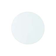 Picture of AARON 2-DRAWER SIDE TABLE GLASS TOP, CLEAR