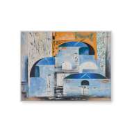 Picture of REGGIO FRAMED CANVAS, MULTI-COLOR