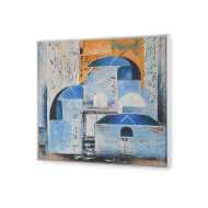 Picture of REGGIO FRAMED CANVAS, MULTI-COLOR