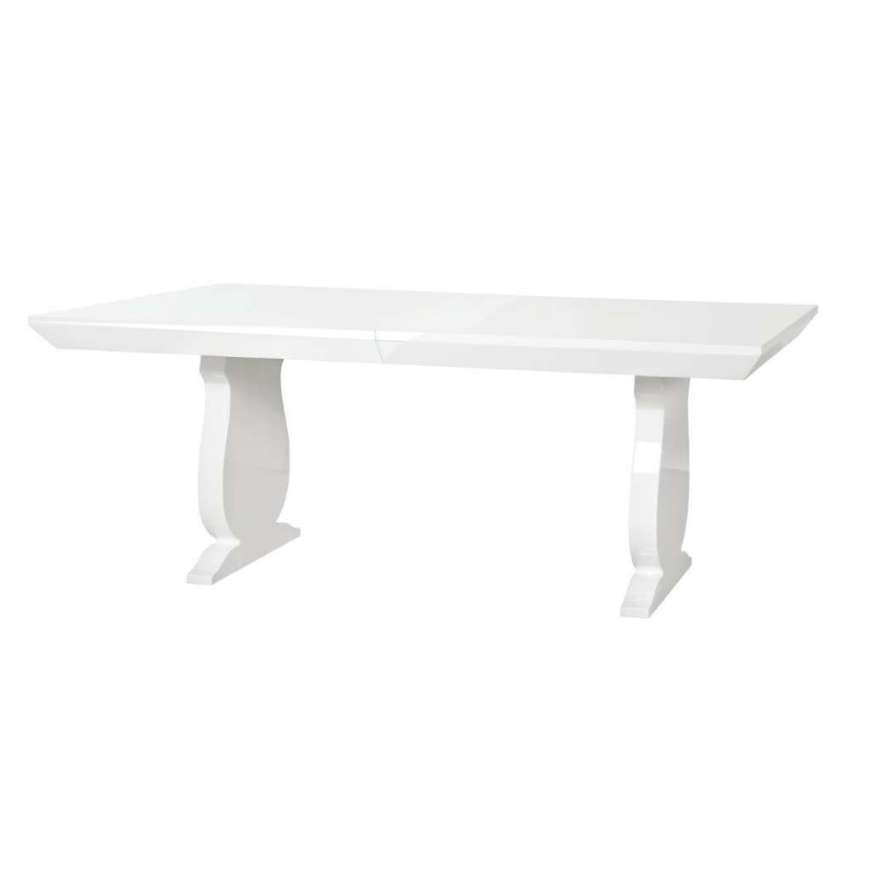 Picture of PORTO DINING TABLE, WHITE PEARL