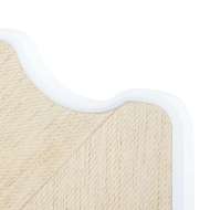 Picture of VICTORIA QUEEN HEADBOARD WITH RYDER BED FRAME, NATURAL TWILL, VANILLA