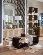 Picture of DANTE 4-DOOR CABINET, NATURAL