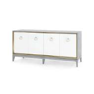 Picture of CAMERON 4-DOOR CABINET, SOFT GRAY
