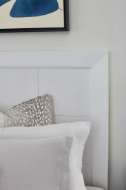 Picture of PATRICIA KING HEADBOARD WITH RYDER BED FRAME, VANILLA