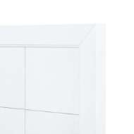 Picture of PATRICIA KING HEADBOARD WITH RYDER BED FRAME, VANILLA