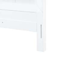 Picture of PATRICIA KING HEADBOARD WITH RYDER BED FRAME, VANILLA