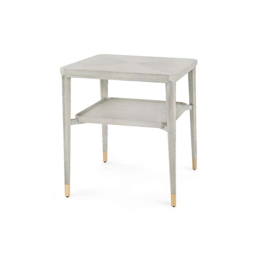 Picture of BERTRAM SIDE TABLE, SOFT GRAY