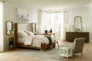 Picture of ATLAS QUEEN BED, SOFT GLOW OAK