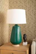 Picture of AURORA LAMP WITHOUT SHADE, EMERALD GREEN