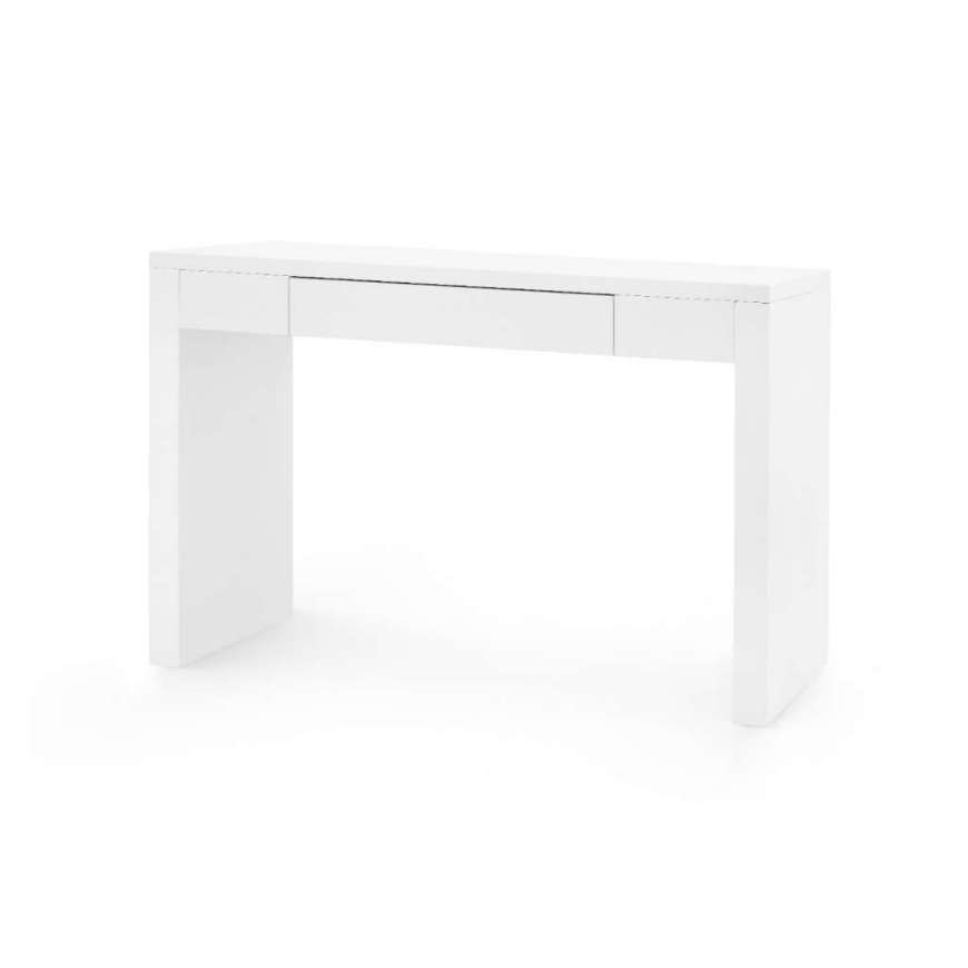 Picture of MORGAN CONSOLE TABLE, CHIFFON WHITE
