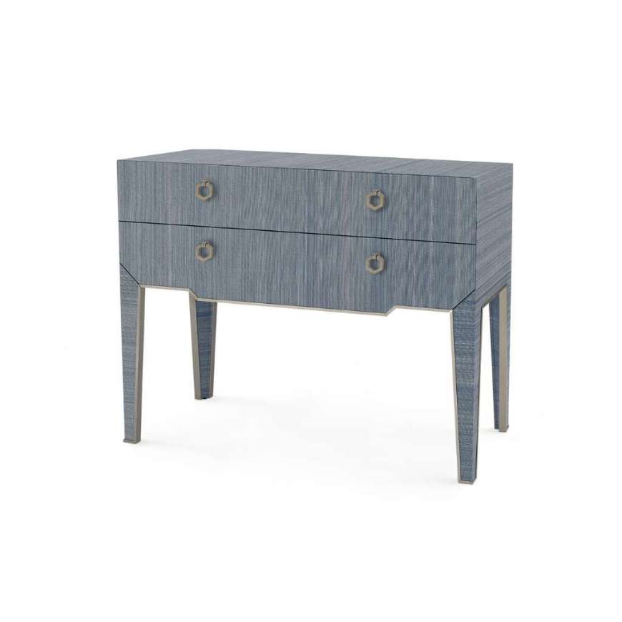 Picture of MADELINE CONSOLE, COLONIAL BLUE SHIMMER
