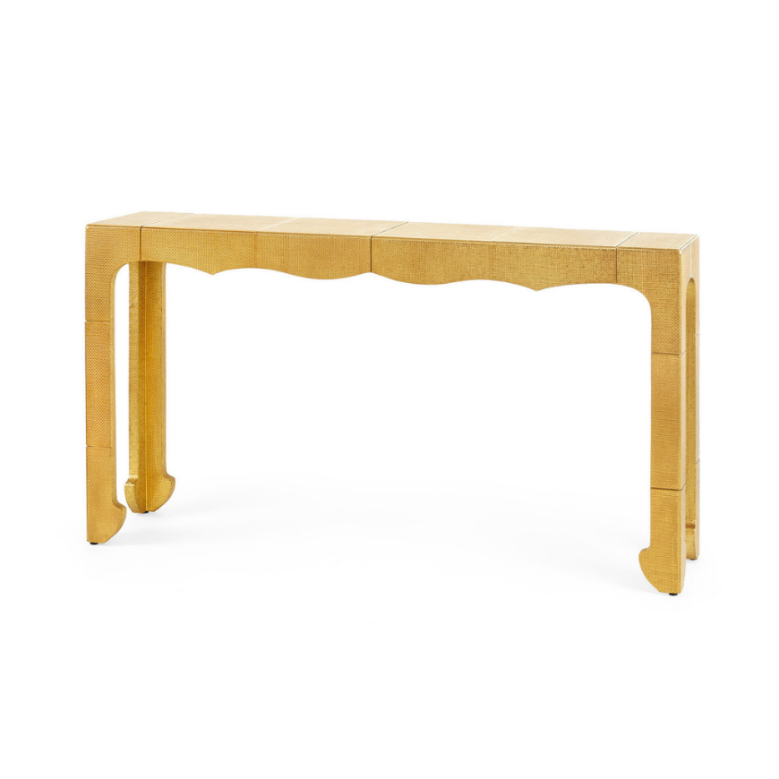 Picture of JAQUES CONSOLE TABLE, ANTIQUE BRASS