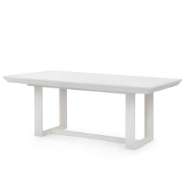 Picture of FINN DINING TABLE, GLAZED WHISPER WHITE