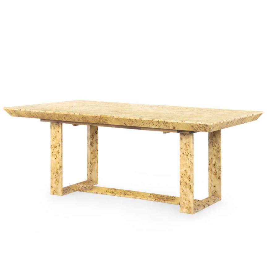 Picture of EASTON DINING TABLE, BURL