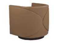 Picture of INGRID LEATHER SWIVEL CHAIR