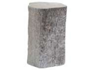 Picture of TRUNK SEGMENT ACCENT TABLE SILVER LEAF