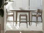 Picture of MILO LEATHER BACKLESS BARSTOOL