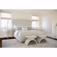 Picture of East Hampton Queen Upholstered Bed- As Shown