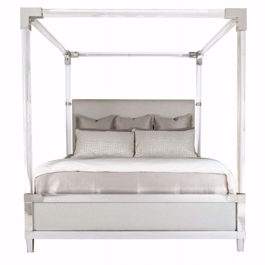 Picture of Rayleigh Acrylic King Canopy Bed