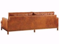Picture of Horizon Leather Sofa-Saddle