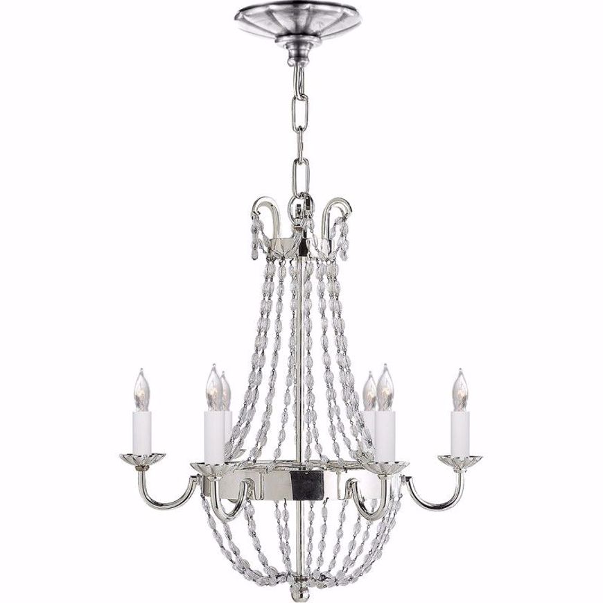 Picture of Paris Market Chandelier--Petite - Polished Silver