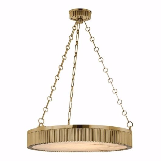 Picture of Rialto Pendant--Large - Aged Brass 
