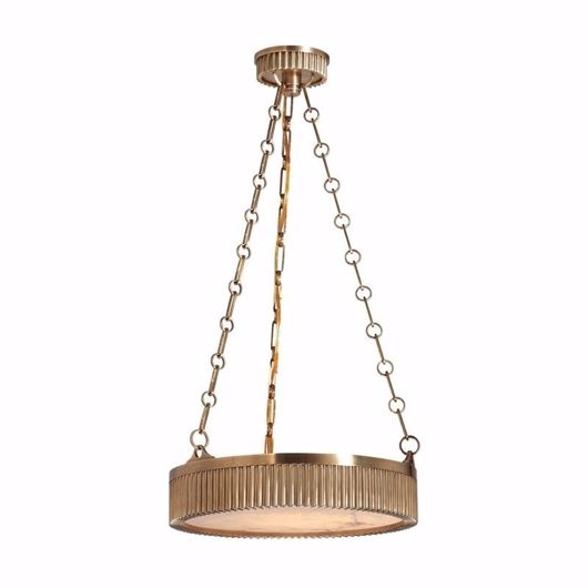 Picture of Rialto Pendant--Medium - Aged Brass