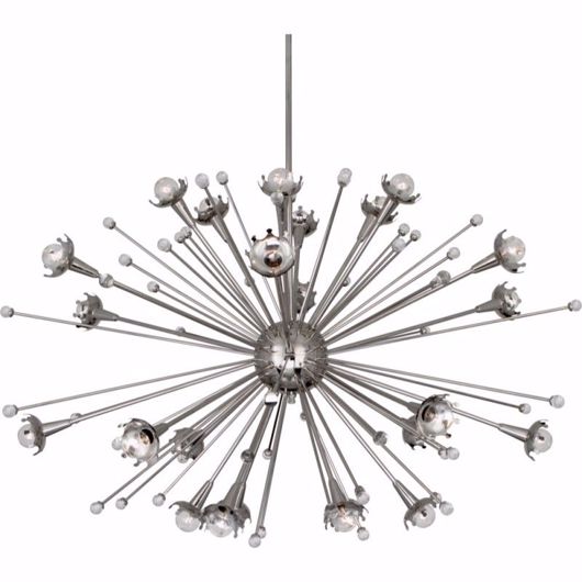 Picture of Sputnik Chandelier--Large - Polished Nickel