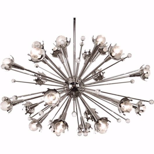 Picture of Sputnik Chandelier--Medium - Polished Nickel