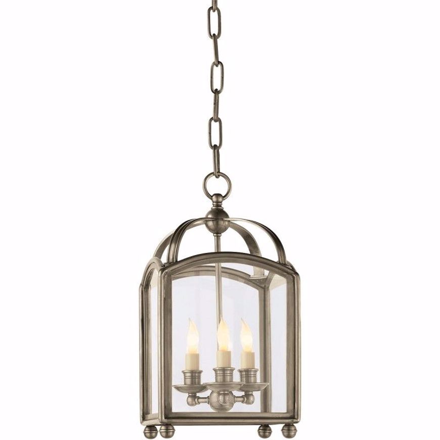 Picture of Arch Top Mini Lantern - Antique Nickel