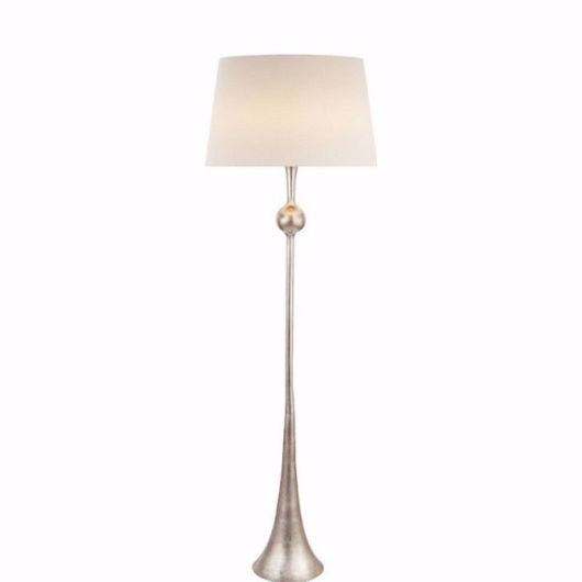 Picture of Dover Floor Lamp - Burnished Silver Leaf