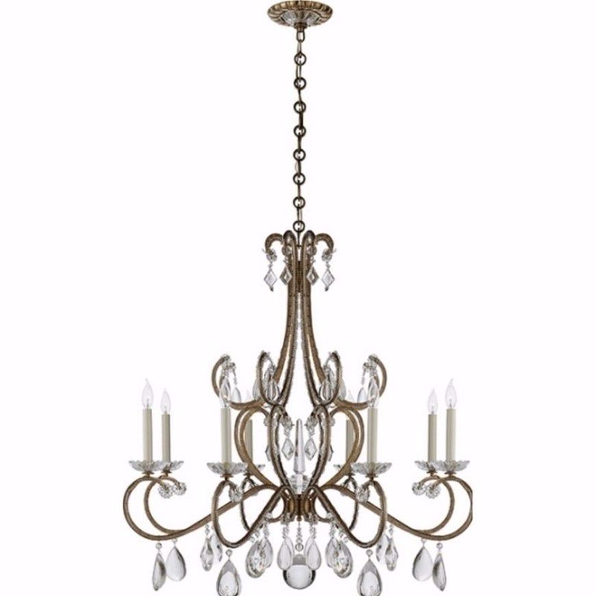 Picture of Montmartre Chandelier - Hand-Rubbed Antique Brass