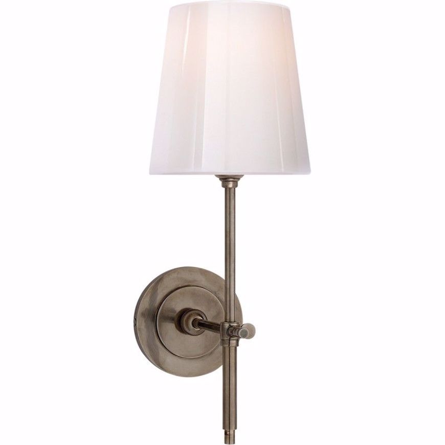 Picture of Bryant Sconce--Glass Shade - Antique Nickel