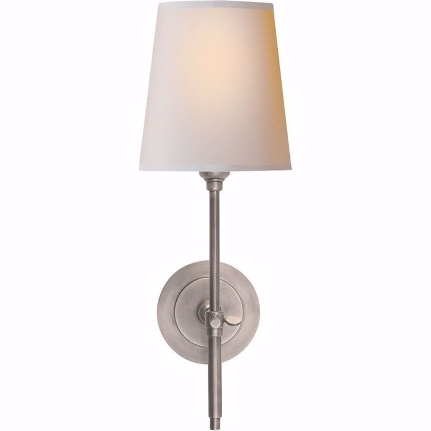 Picture of Bryant Sconce--Paper Shade - Antique Nickel