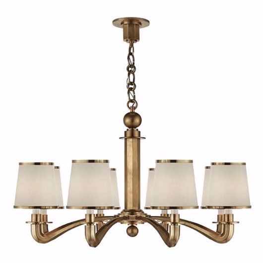 Picture of Tuileries Chandelier - Hand-Rubbed Antique Brass